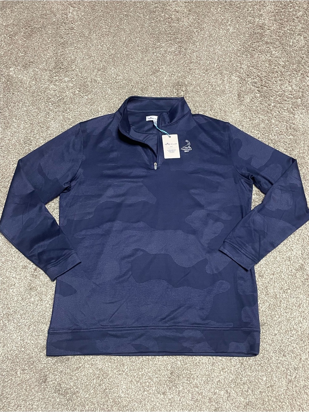NWT Peter Millar Perth 1/4 Zip Pullover Boy’s Size XL 13/14